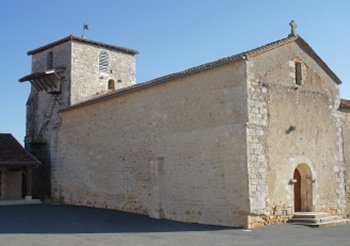 l'église d'Yvrac
