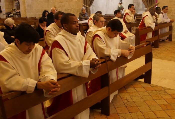 Les frères en formation à Montbron