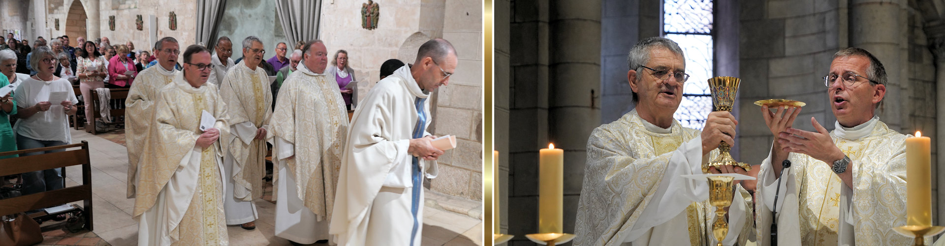 31 août 2024 Messe d'Action de grâce des pères Emmanuel et François