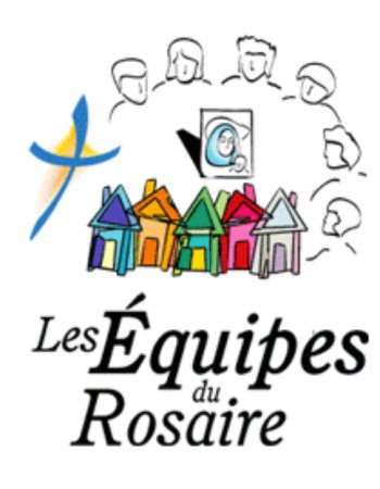 Logo des Équipes du rosaire.
