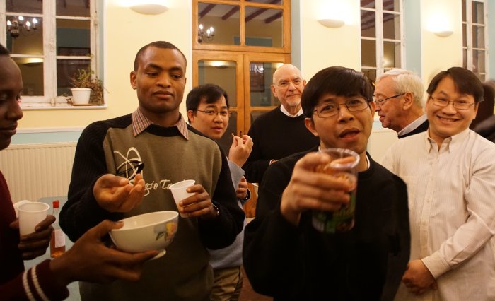 Une soirée avec les frères en formation à Montbron