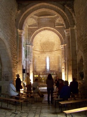 Intérieur  de l'église Saint Paul de Chazelles